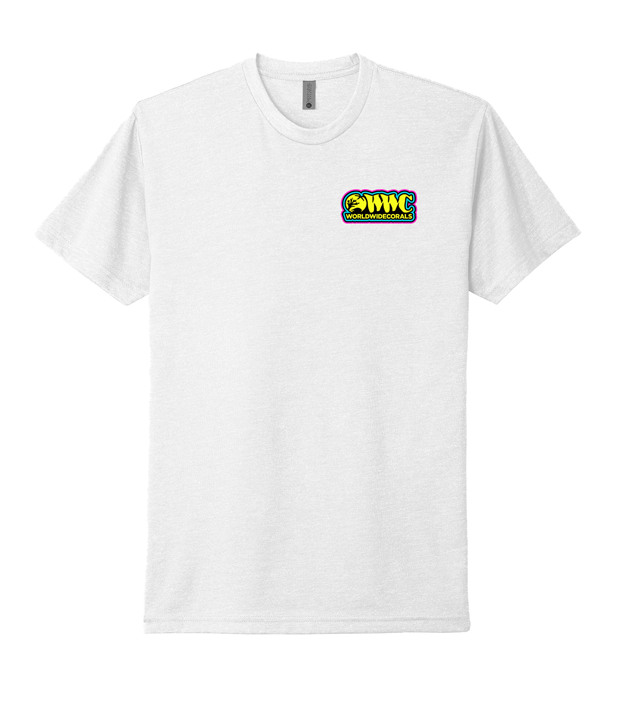 UV Ink WWC Neon Triple Patch T-Shirt - White
